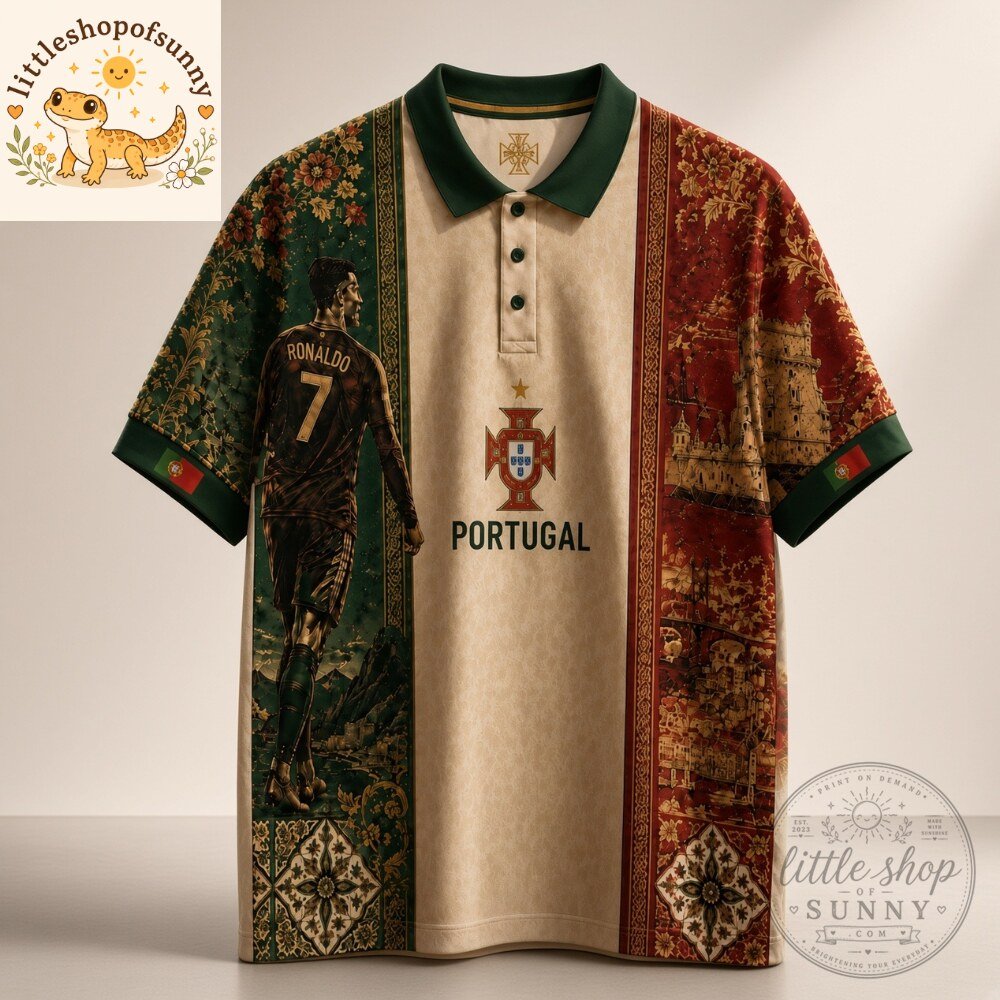 Cristiano Ronaldo Portugal Style Polo Shirt 2026 3 Cristiano Ronaldo Portugal Style Polo Shirt 2026