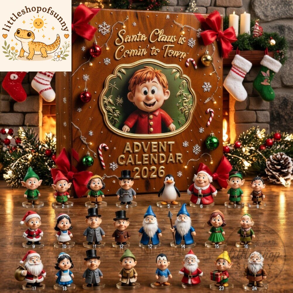 Santa Claus is Comin to Town Advent Calendar 2026 Figures