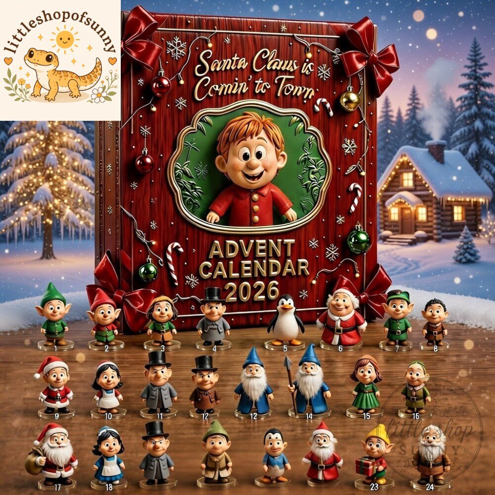 Santa Claus is Comin to Town Advent Calendar 2026 Figures 3 Santa Claus is Comin to Town Advent Calendar 2026 Figures