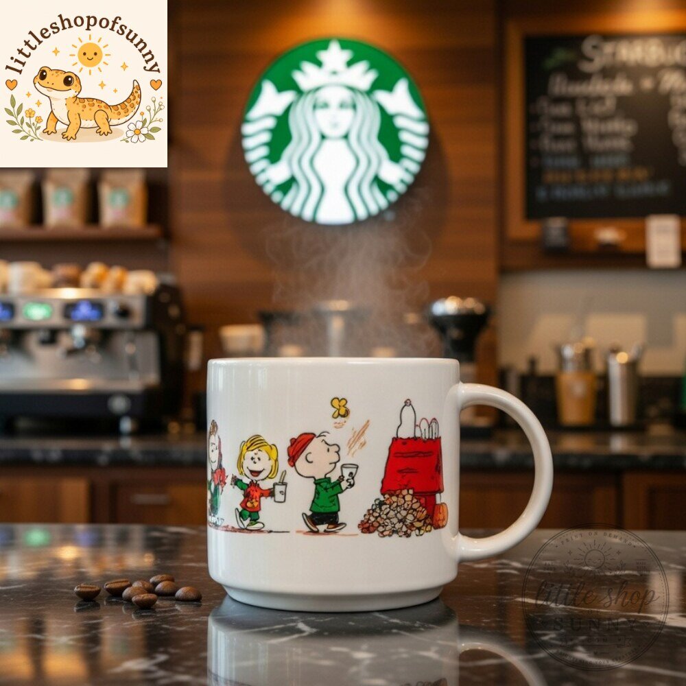 Starbucks x Peanuts Snoopy Halloween Collection Mug Sneak Peek