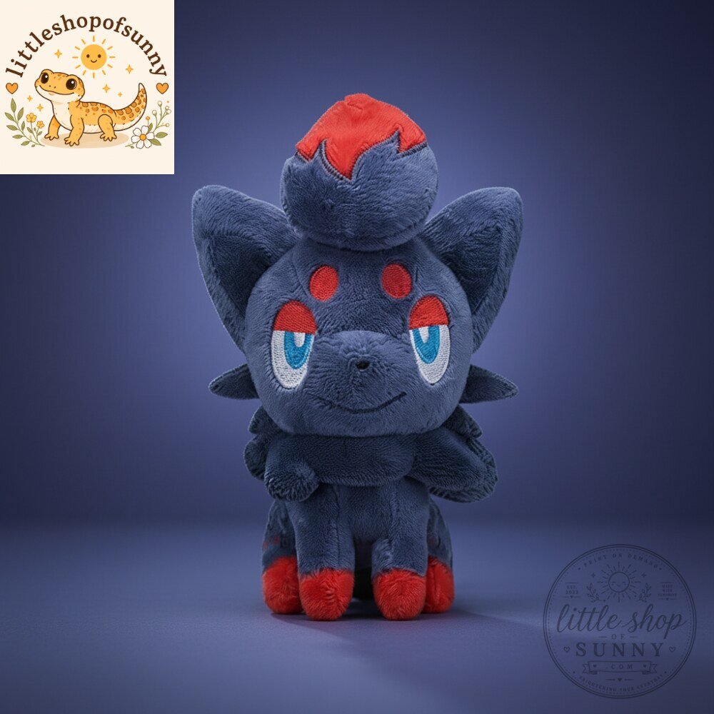 Hisuian Zorua Plush Toy Pokemon 2026