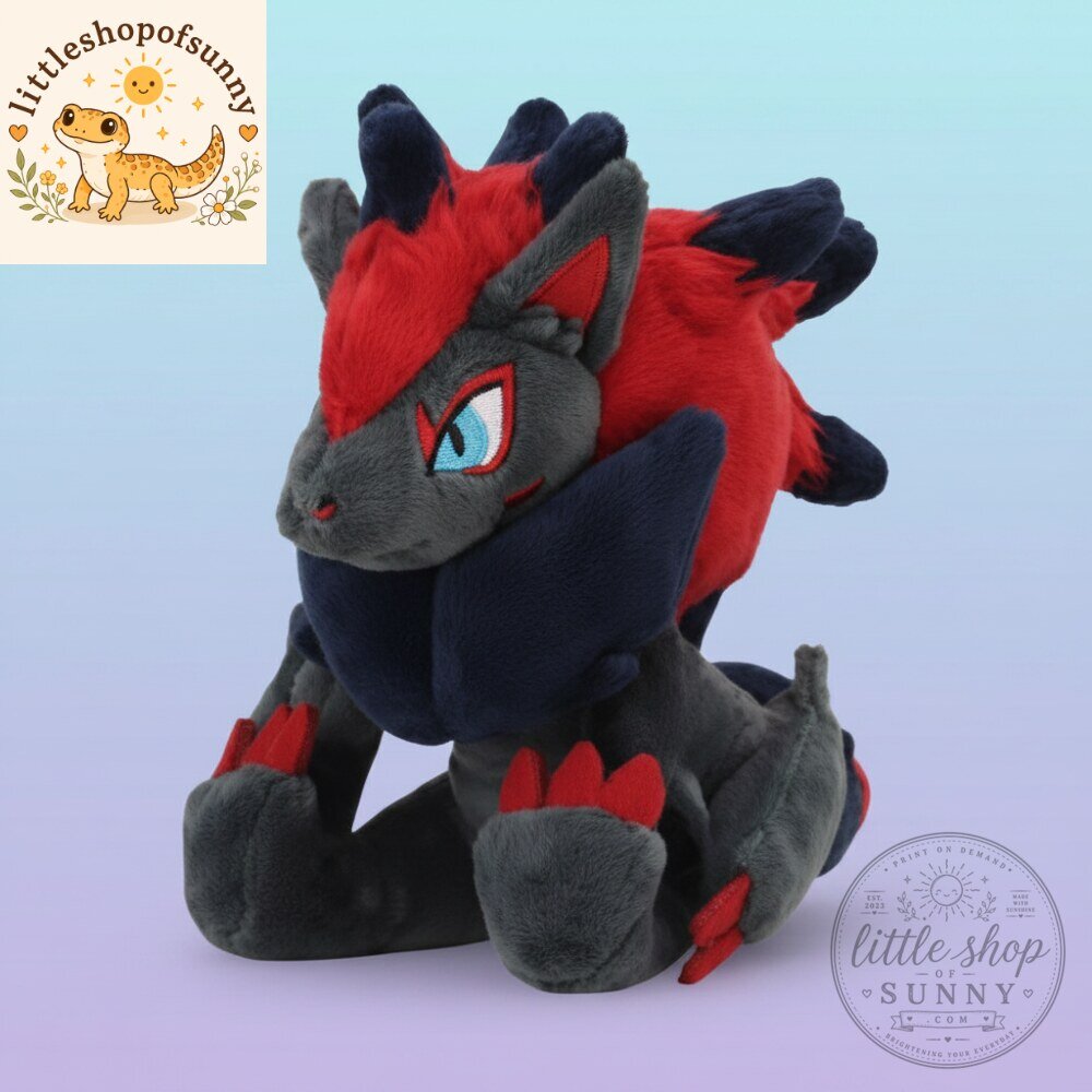 Hisuian Zoroark Plush Toy Pokemon Stuffed Animal 2026