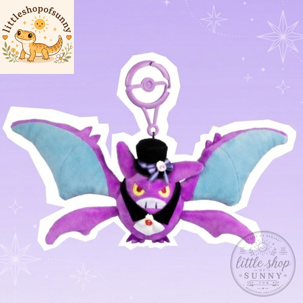 Crobat Plush Pokemon Stuffed Toy Mascot 2026