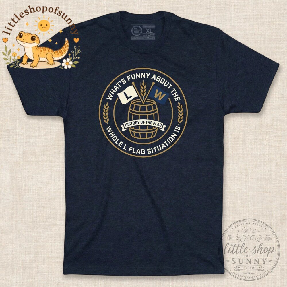 The History of the L Flag design by Obvious Shirt