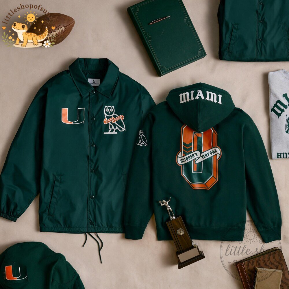 University of Miami Hurricanes x OVO Coaches Jacket 2026