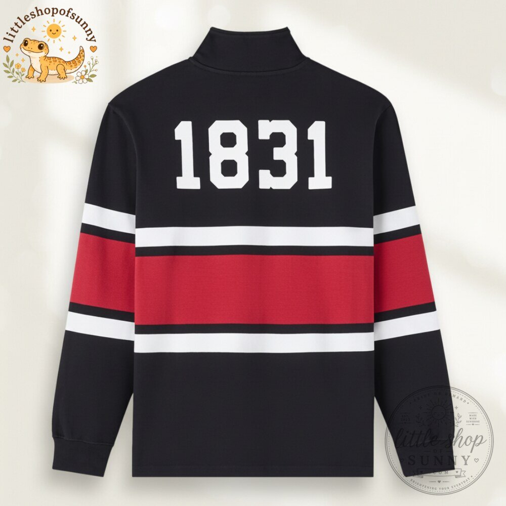 OVO x Alabama Crimson Tide 1831 Long Sleeve Rugby Jersey 5 OVO x Alabama Crimson Tide 1831 Long Sleeve Rugby Jersey