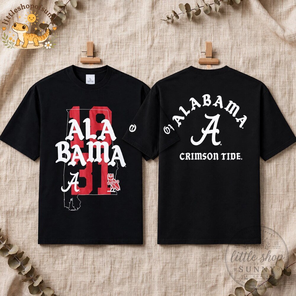 OVO x Alabama Crimson Tide 1831 Graphic T Shirt