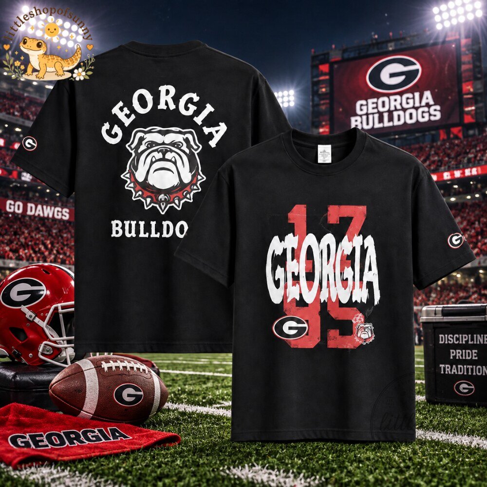 Georgia Bulldogs Black T Shirt 2026