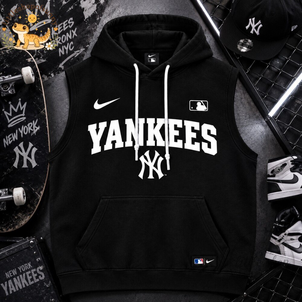 New York Yankees Nike Sleeveless Pullover Hoodie 2026 5 New York Yankees Nike Sleeveless Pullover Hoodie 2026