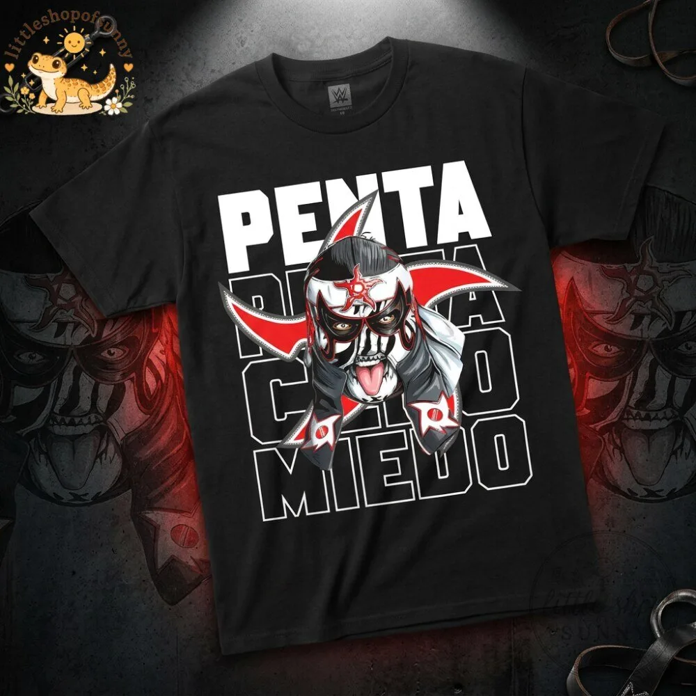 WWE Penta El Zero M Zero Miedo Black T Shirt
