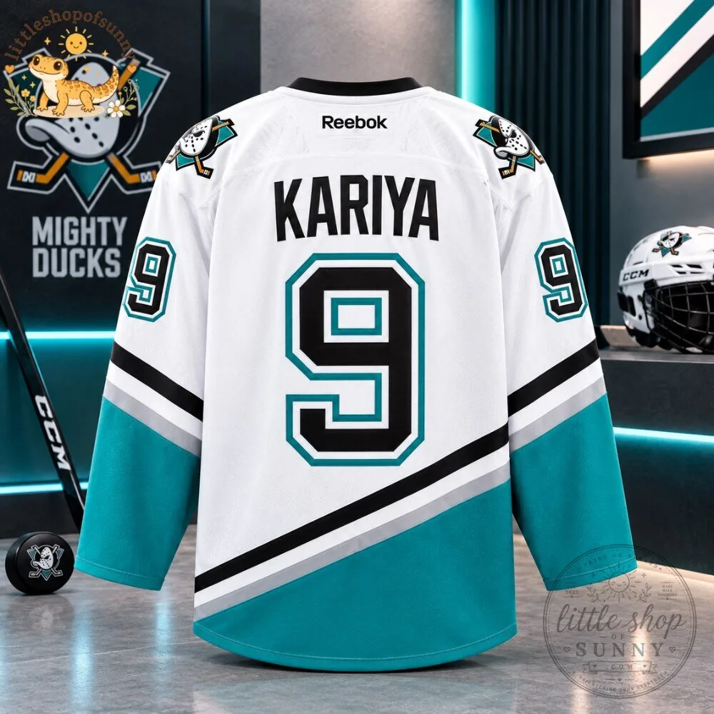 Paul Kariya Mighty Ducks Reebok Away Jersey 7 Paul Kariya Mighty Ducks Reebok Away Jersey