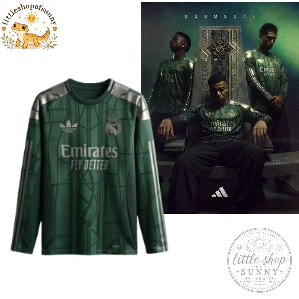 Real Madrid x Adidas Originals Long Sleeve Jersey 2026