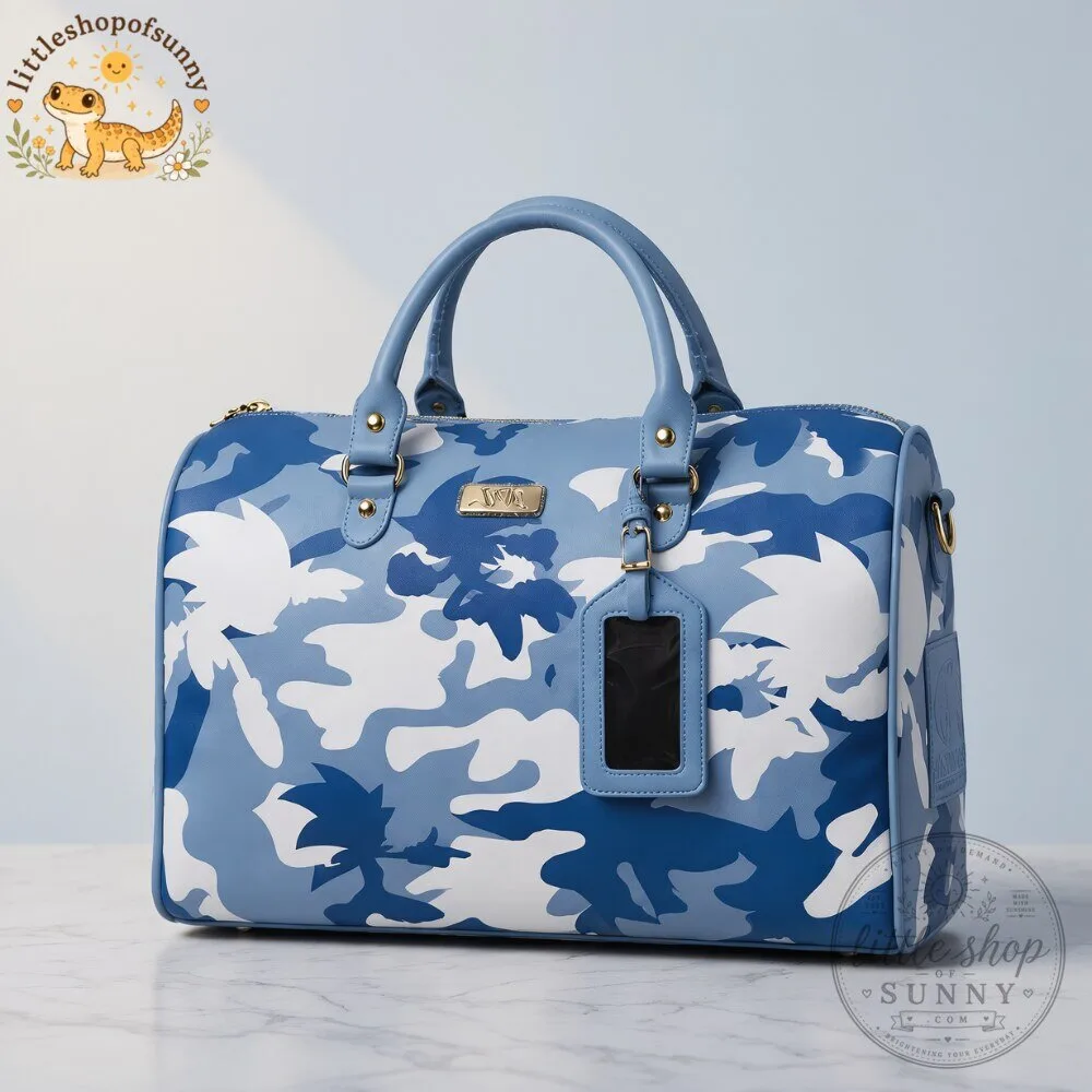 Sonic the Hedgehog Blue Camo Duffel Bag 2026 5 Sonic the Hedgehog Blue Camo Duffel Bag 2026