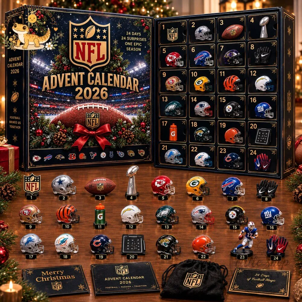 NFL Advent Calendar 2026 24 Days of Football Collectible Surprises 5 NFL Advent Calendar 2026 24 Days of Football Collectible Surprises