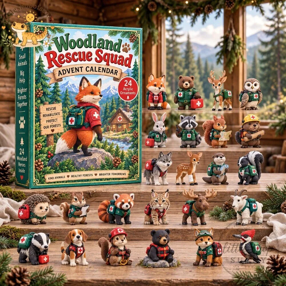 Woodland Rescue Squad 2026 Animal Advent Calendar