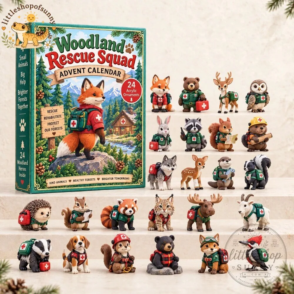 Woodland Rescue Squad 2026 Animal Advent Calendar 4 Woodland Rescue Squad 2026 Animal Advent Calendar