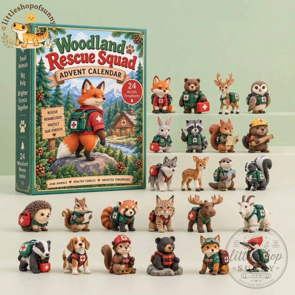 Woodland Rescue Squad 2026 Animal Advent Calendar 5 Woodland Rescue Squad 2026 Animal Advent Calendar
