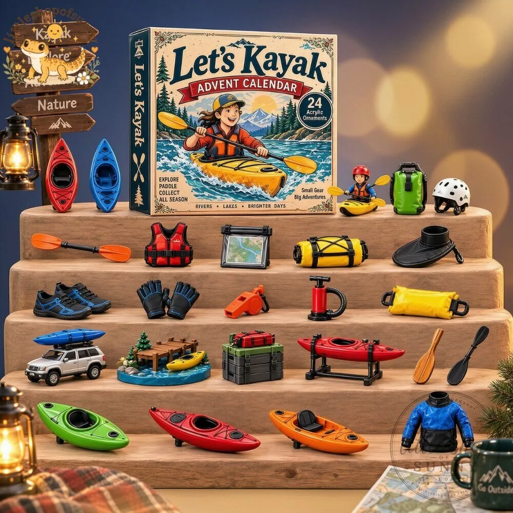 Let's Kayak Advent Calendar 2026 River & Paddle Surprises 4 Let's Kayak Advent Calendar 2026 River & Paddle Surprises