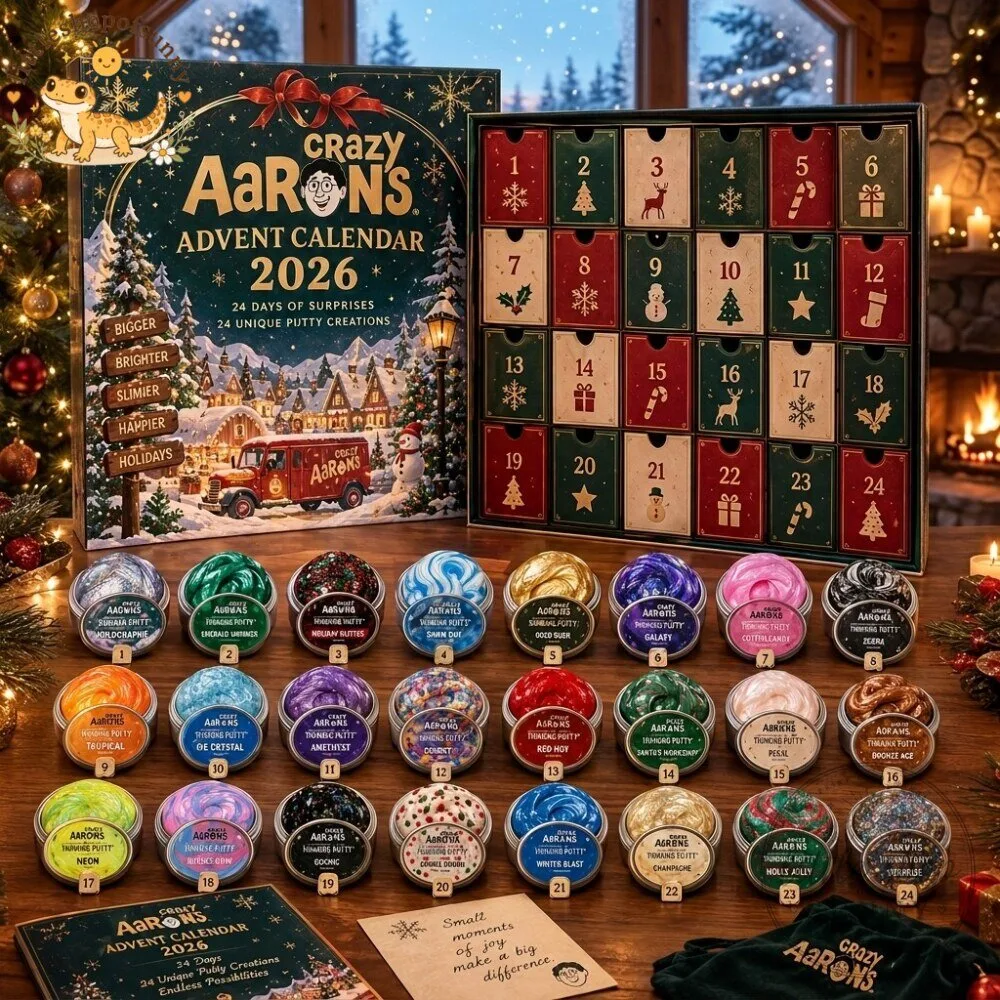 Crazy Aaron's Thinking Putty Advent Calendar 2026 4 Crazy Aaron's Thinking Putty Advent Calendar 2026