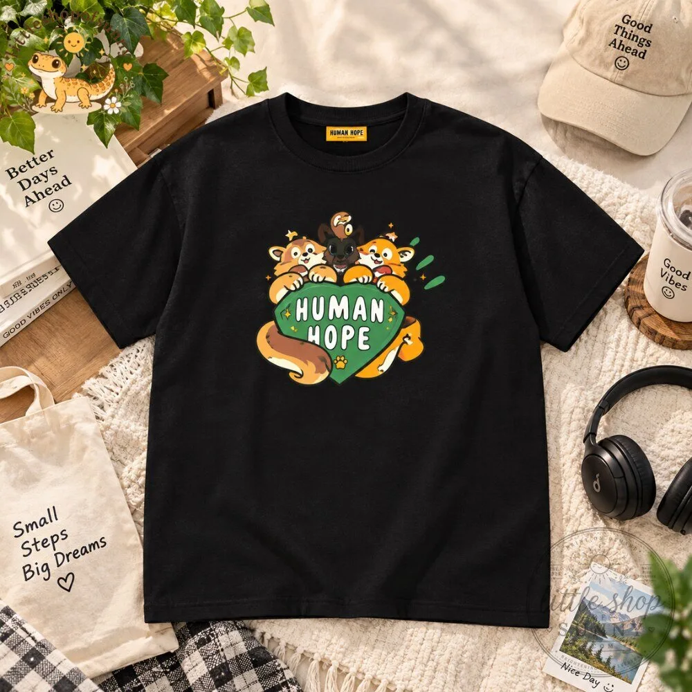 Human Hope Squirrel Graphic T Shirt 2026