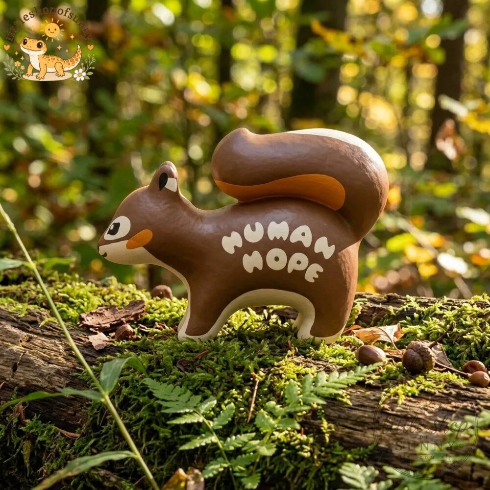 Human Hope Squirrel Figurine Decorative Statue 2026 9 Human Hope Squirrel Figurine Decorative Statue 2026