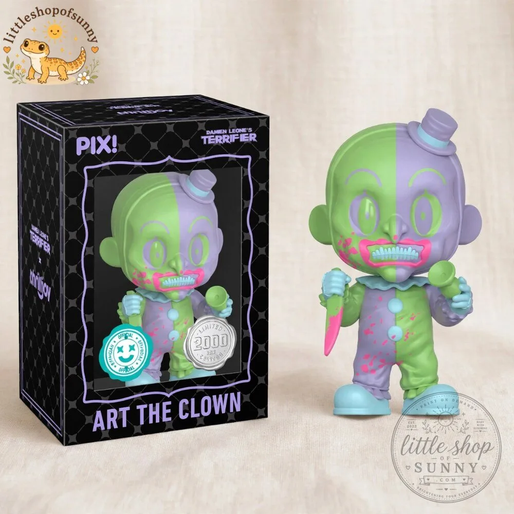 Terrifier PIX Art The Clown Vinyl Figure 4 Terrifier PIX Art The Clown Vinyl Figure