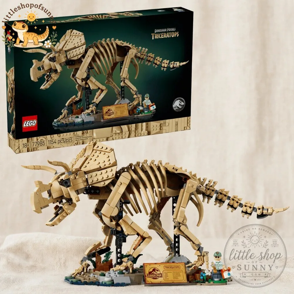 LEGO Jurassic Park Dinosaur Fossils Triceratops 77985 Building Set 4 LEGO Jurassic Park Dinosaur Fossils Triceratops 77985 Building Set