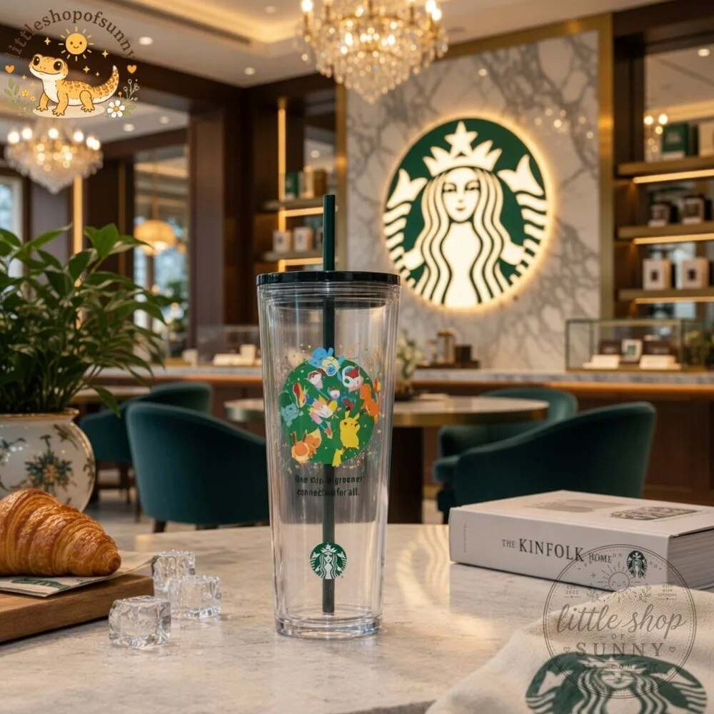 Starbucks x Pokemon Cold Cup Tumbler 5 Starbucks x Pokemon Cold Cup Tumbler