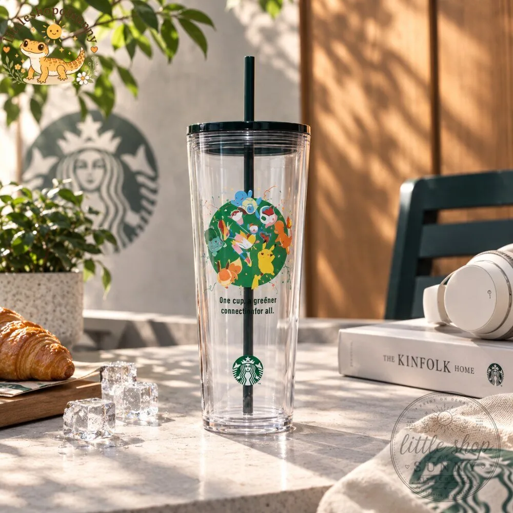 Starbucks x Pokemon Cold Cup Tumbler 4 Starbucks x Pokemon Cold Cup Tumbler