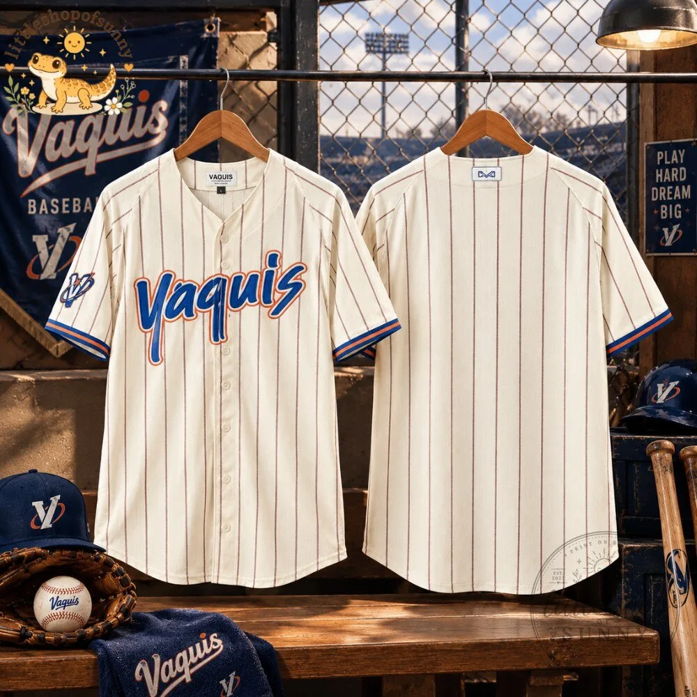 "Upgrade Your Game: 2026 Vaquis Baseball Jersey - Best Performance Gear" 43 Vaquis Baseball Jersey 2026