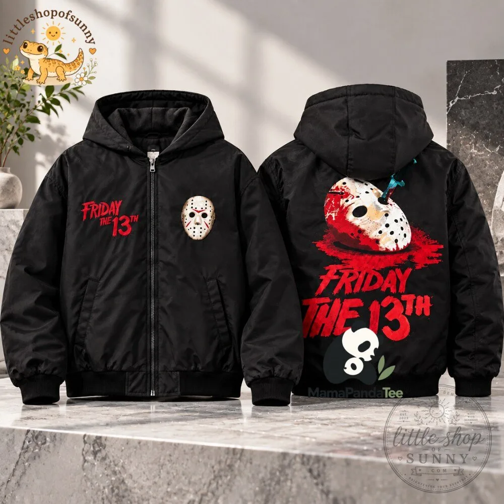Friday The 13th Hooded Bomber Jacket 2026