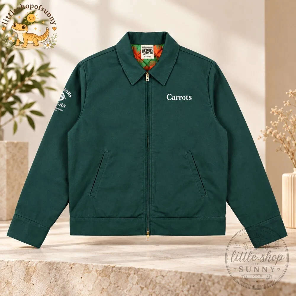 Carrots Wordmark Coaches Jacket by Carrots by Anwar Carrots 4 Carrots Wordmark Coaches Jacket by Carrots by Anwar Carrots