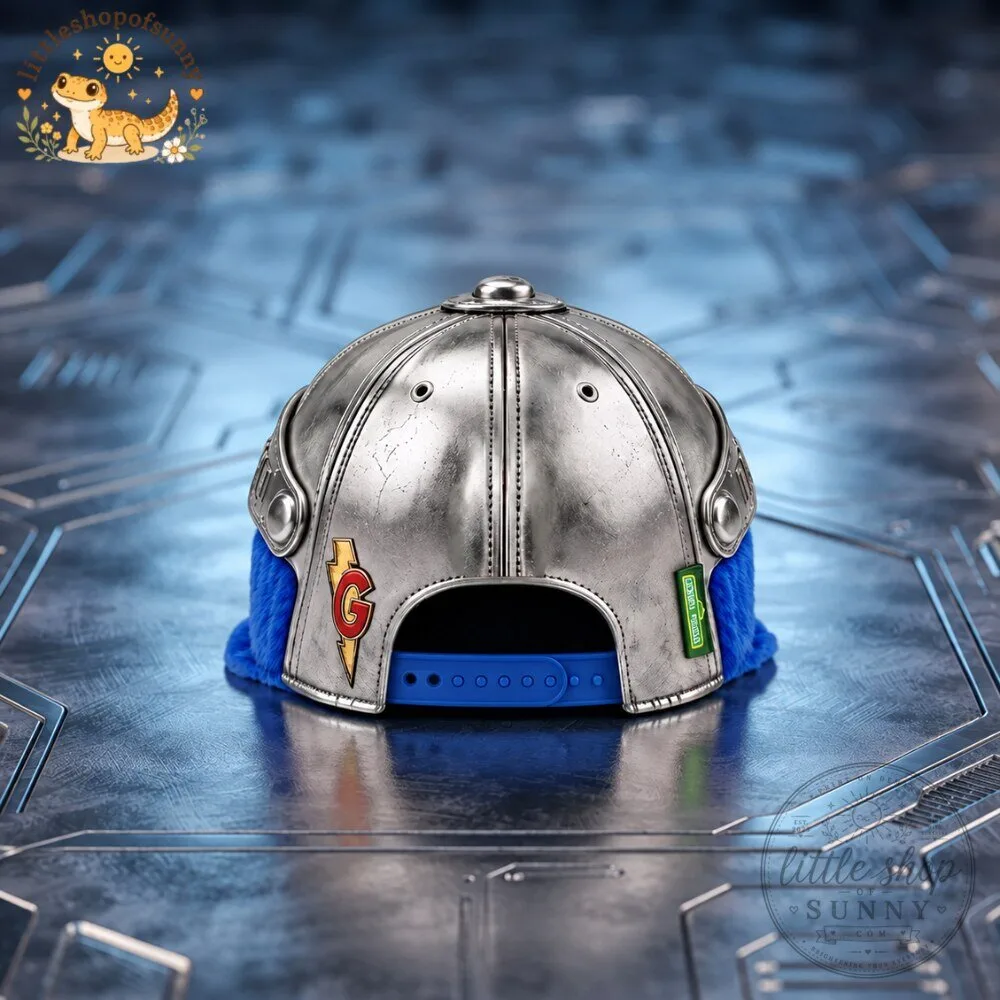 Bull Airs x Sesame Street Super Grover Knight Helmet Hat 2026 4 Bull Airs x Sesame Street Super Grover Knight Helmet Hat 2026