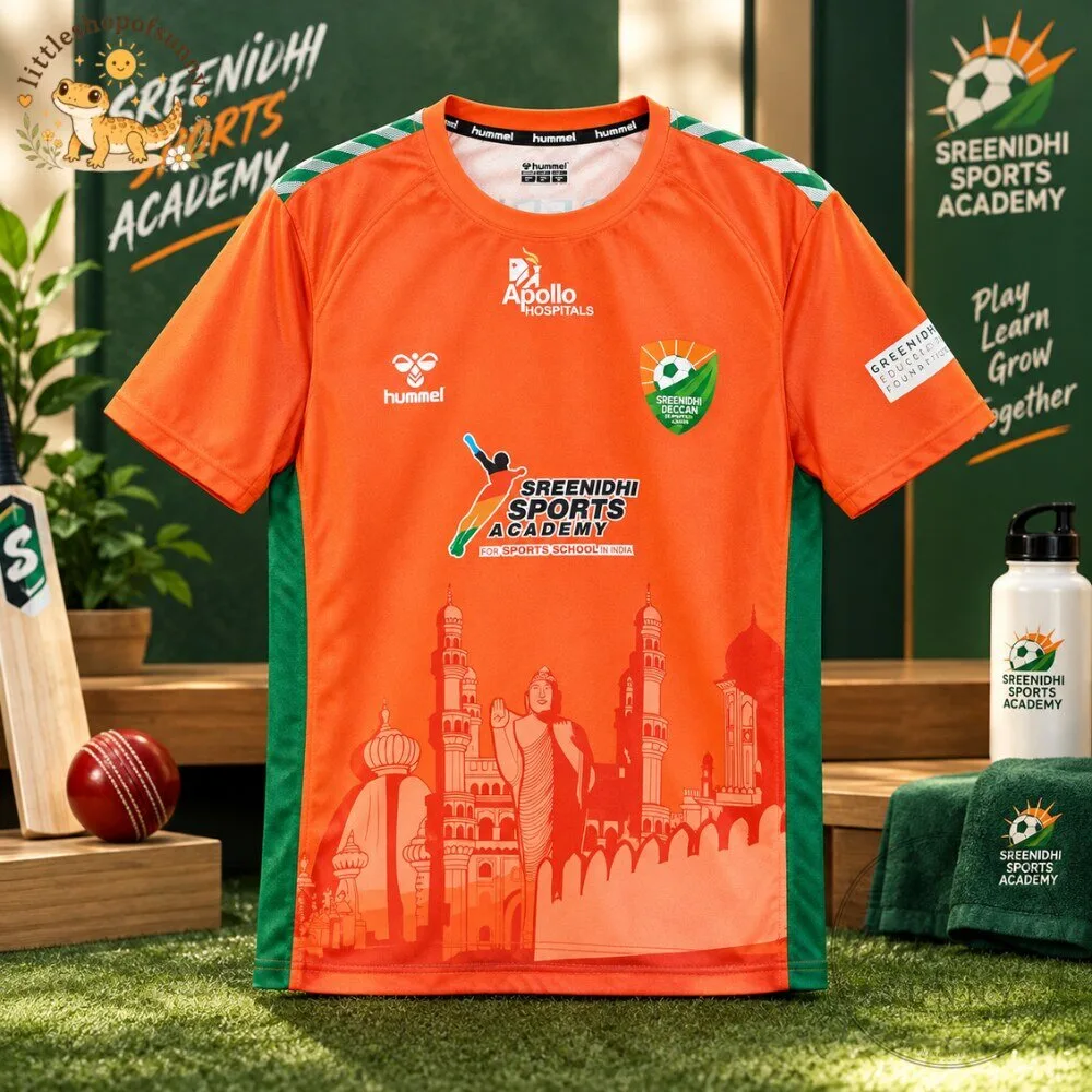 Sreenidi Deccan FC 2024 2025 Home Jersey by Hummel