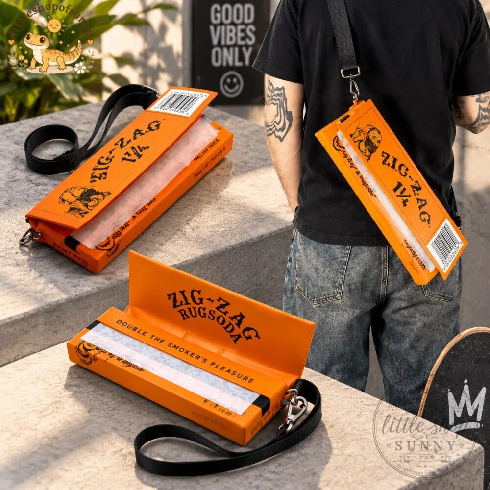 Zig Zag x Rugsoda Crossbody Bag A Rare Collectible for Streetwear Lovers