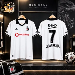 Retro Beşiktaş 2017 2018 Quaresma Home Jersey