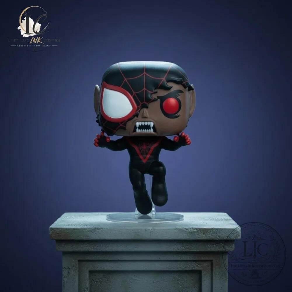 Funko Pop Miles Morales Vampire 1633 NYCC 8 Funko Pop Miles Morales Vampire 1633 NYCC