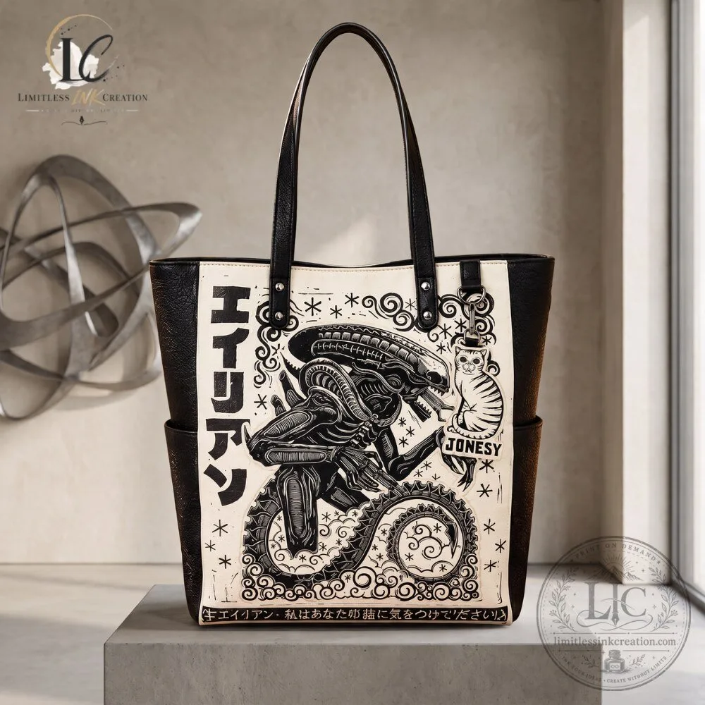 Exclusive Loungefly x Mondo Alien Attack Peter Tote Bag 2026 4 Exclusive Loungefly x Mondo Alien Attack Peter Tote Bag 2026