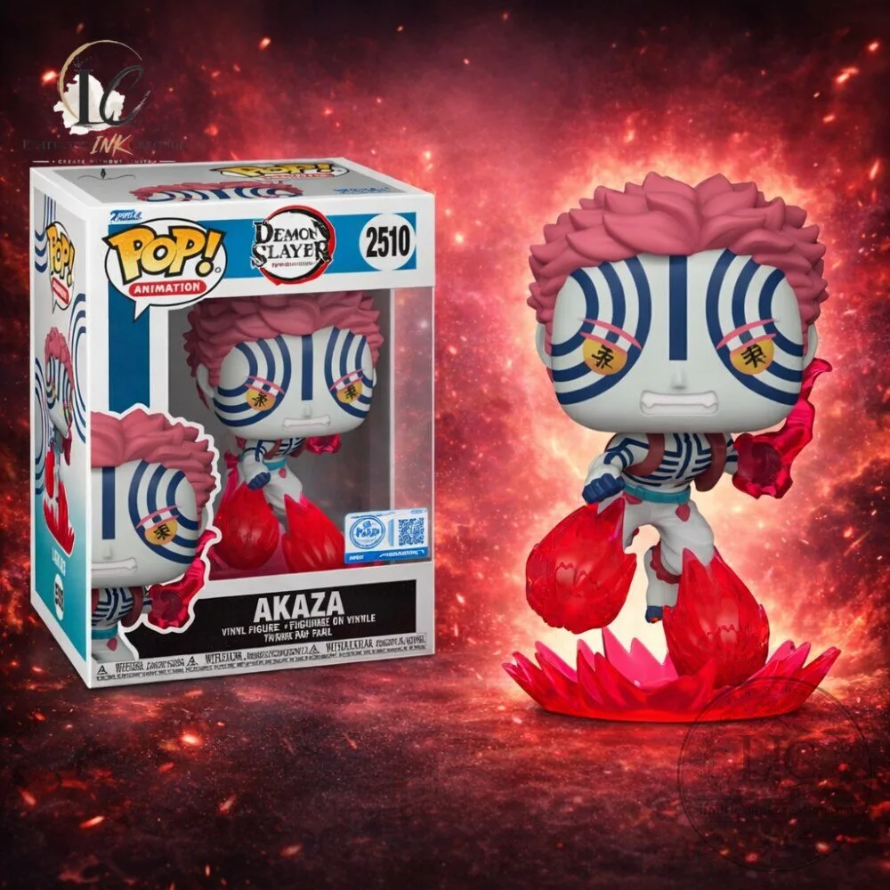 Funko Pop Animation Demon Slayer Akaza Explosive Flurry 5 Funko Pop Animation Demon Slayer Akaza Explosive Flurry