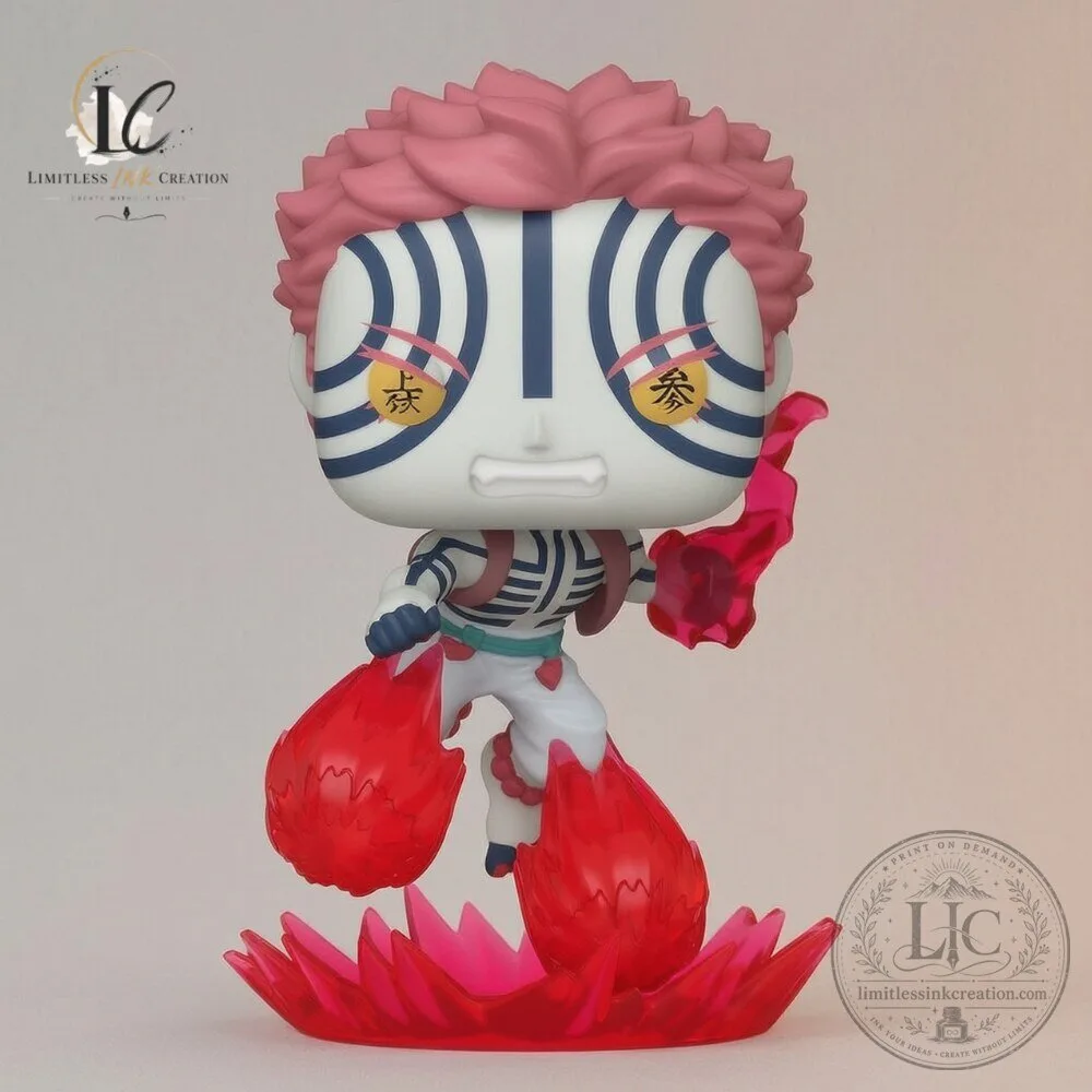 Funko Pop Animation Demon Slayer Akaza Explosive Flurry 7 Funko Pop Animation Demon Slayer Akaza Explosive Flurry