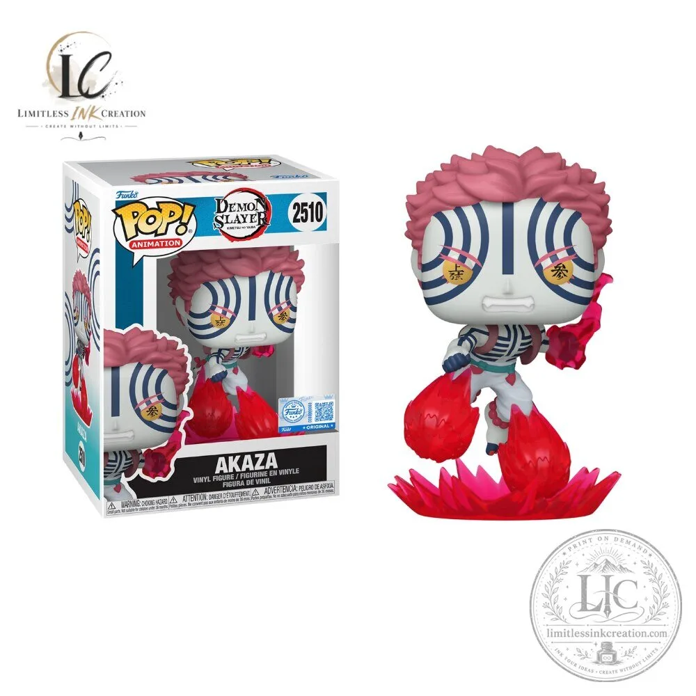 Funko Pop Animation Demon Slayer Akaza Explosive Flurry 8 Funko Pop Animation Demon Slayer Akaza Explosive Flurry