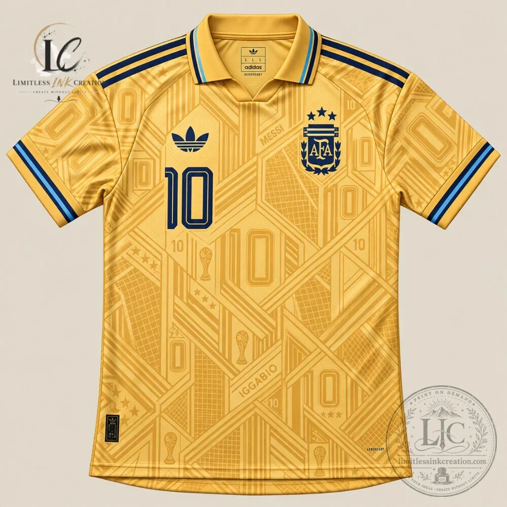 Best Argentina Messi Gold Special Edition Jersey 9 Best Argentina Messi Gold Special Edition Jersey