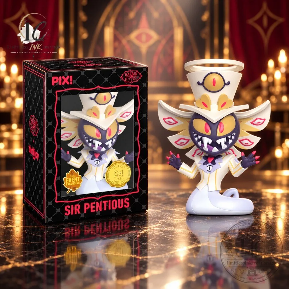 Hazbin Hotel Sir Pentious Thrilljoy PIX Vinyl Figure 5 Hazbin Hotel Sir Pentious Thrilljoy PIX! Vinyl Figure