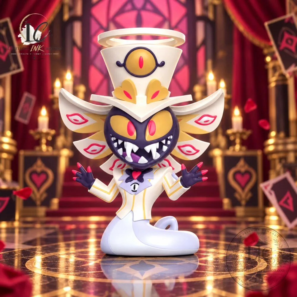 Hazbin Hotel Sir Pentious Thrilljoy PIX Vinyl Figure 8 Hazbin Hotel Sir Pentious Thrilljoy PIX! Vinyl Figure