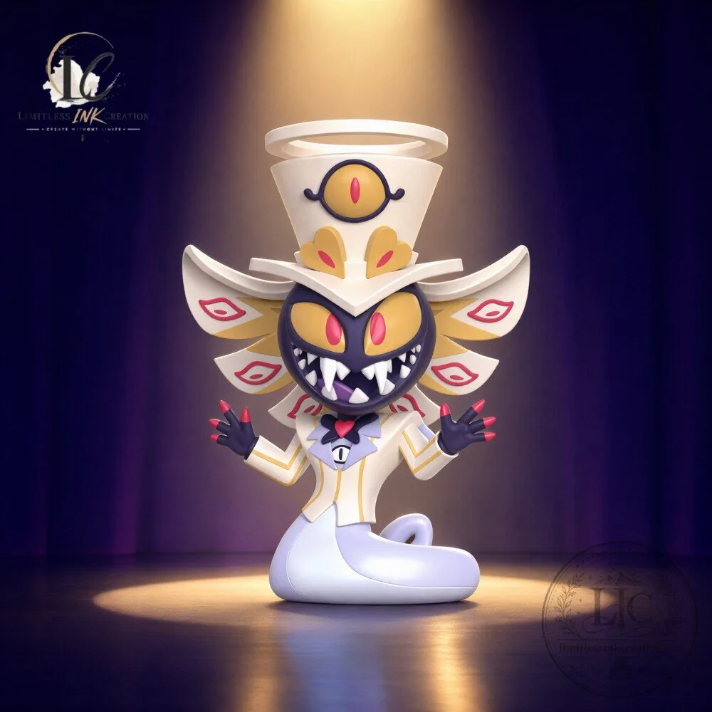 Hazbin Hotel Sir Pentious Thrilljoy PIX Vinyl Figure 9 Hazbin Hotel Sir Pentious Thrilljoy PIX! Vinyl Figure