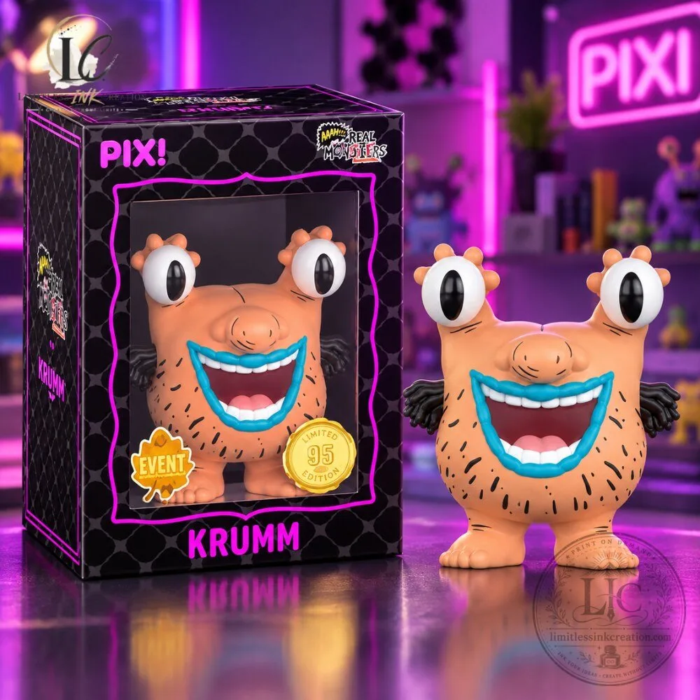 Thrilljoy PIX Aaahh Real Monsters Krumm 2026 Limited Vinyl Figure 5 Thrilljoy PIX Aaahh Real Monsters Krumm 2026 Limited Vinyl Figure
