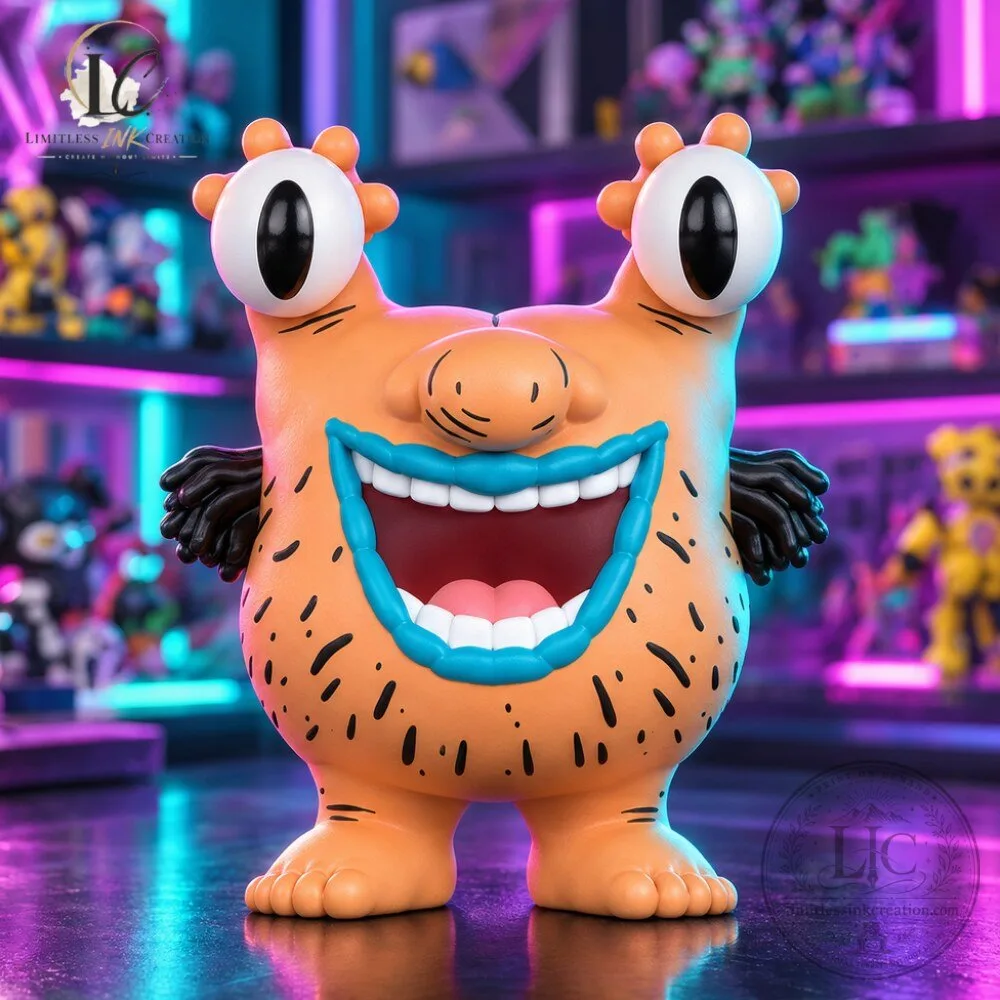 Thrilljoy PIX Aaahh Real Monsters Krumm 2026 Limited Vinyl Figure 8 Thrilljoy PIX Aaahh Real Monsters Krumm 2026 Limited Vinyl Figure