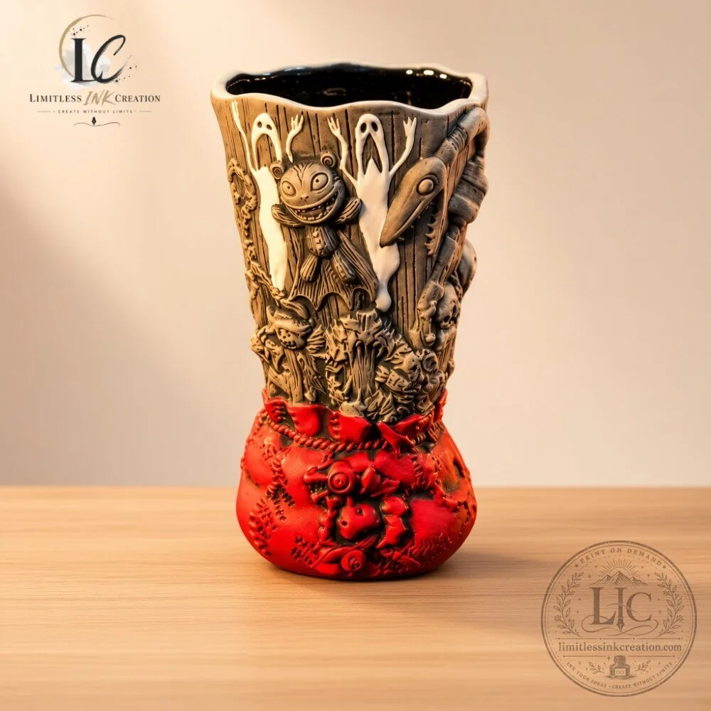 Spooky Nightmare Before Christmas Tiki Mug Halloween Cup 9 Spooky Nightmare Before Christmas Tiki Mug Halloween Cup