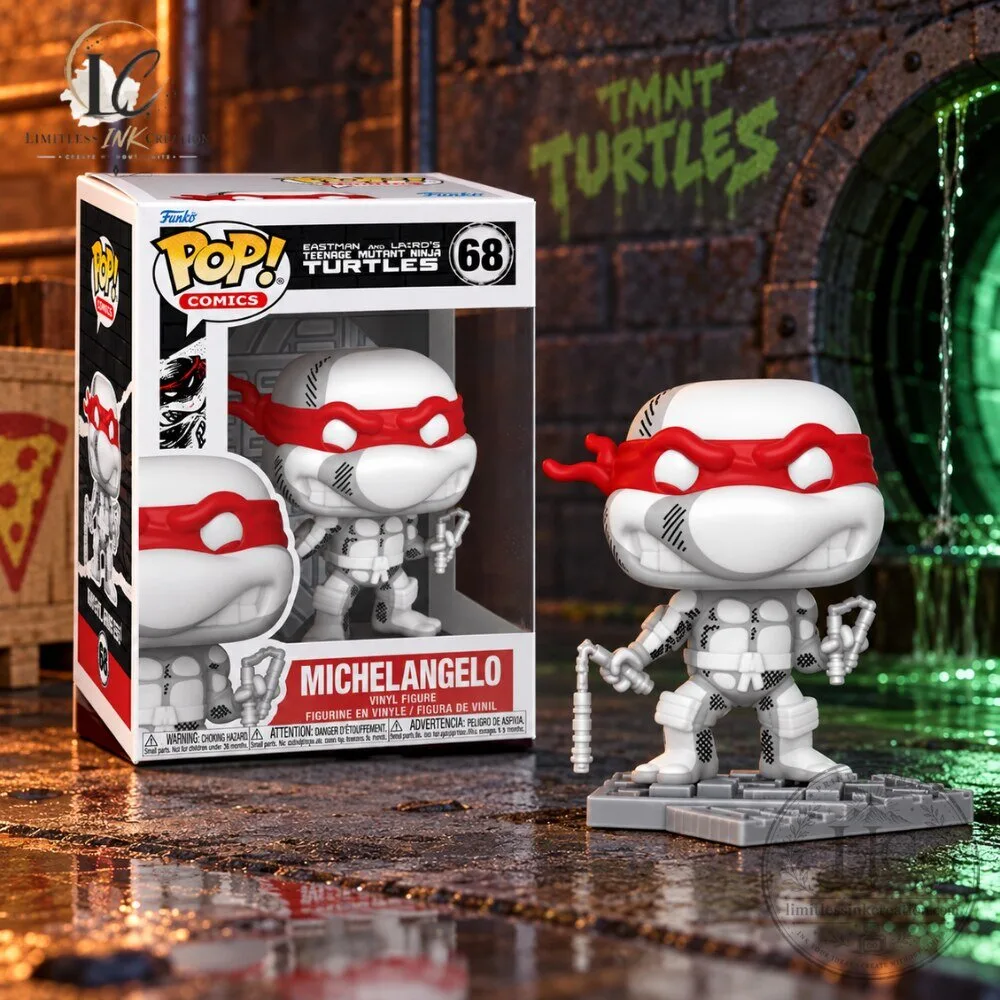 Thrilljoy PIX Teenage Mutant Ninja Turtles Funko Pop Figures 6 Thrilljoy PIX Teenage Mutant Ninja Turtles Funko Pop Figures