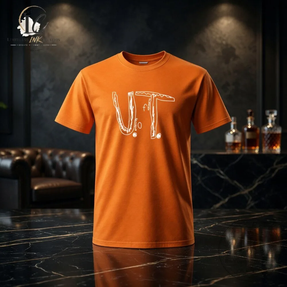 Tennessee Volunteers U T Orange T Shirt 7 Tennessee Volunteers U T Orange T Shirt